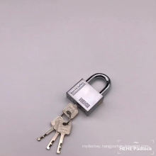 Nickle Plated Square Shape Disc Vane Key Padlock with Master key and key alike
